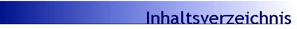 Inhaltsverzeichnis